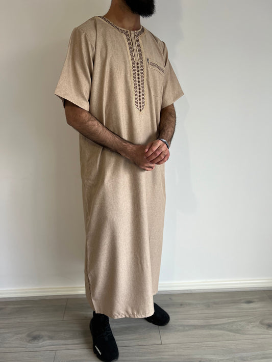 Moroccan Thobe - Sahara Sand