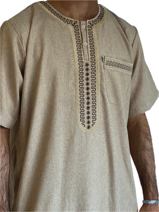 Moroccan Thobe - Sahara Sand